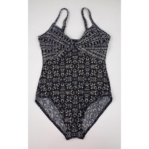 NWOT Miraclesuit Incan Treasure Pin-Up Women’s , One-Piece Swimsuit Sz-8 (B199) - Picture 3 of 8